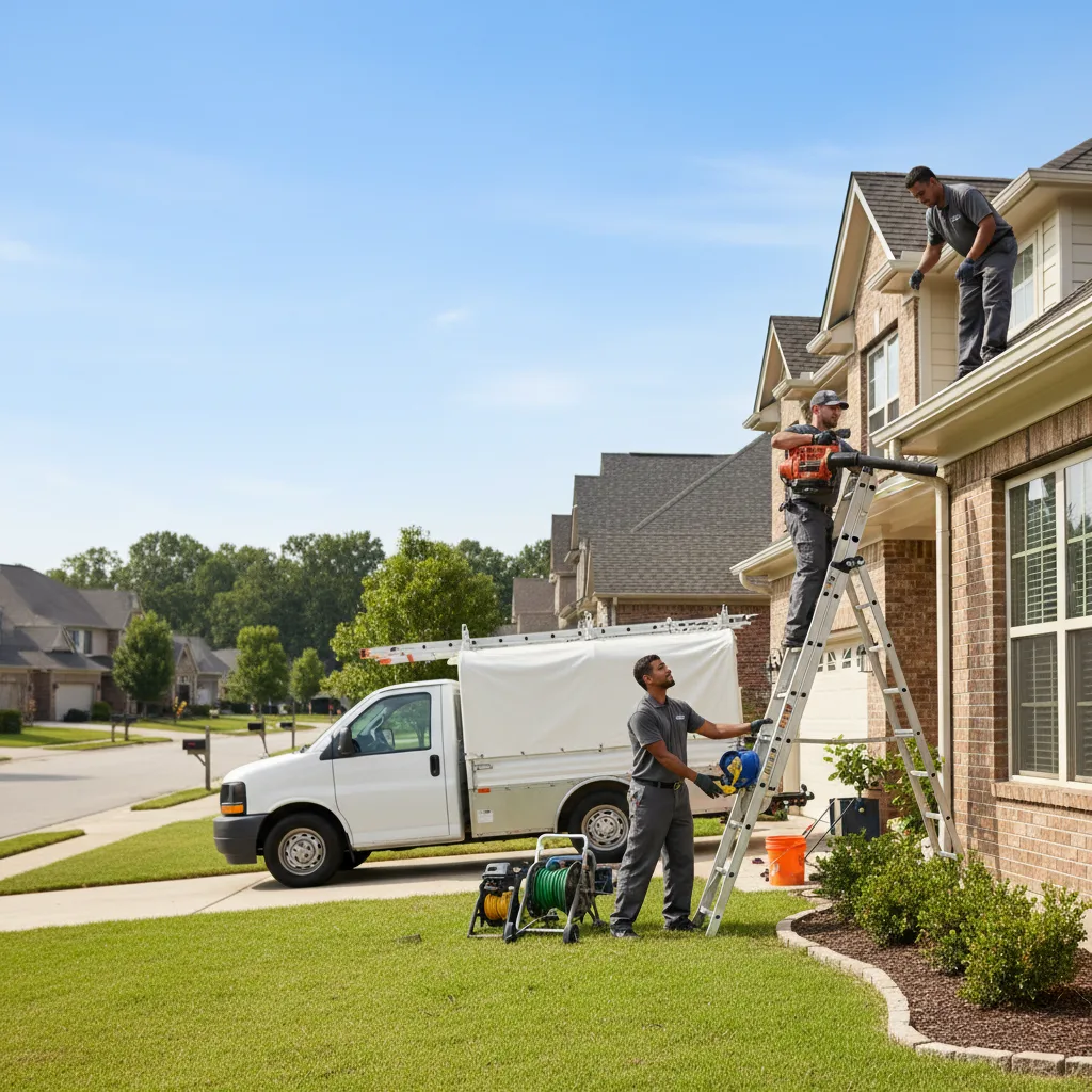 Home Gutter Service in Clarita, OK near me